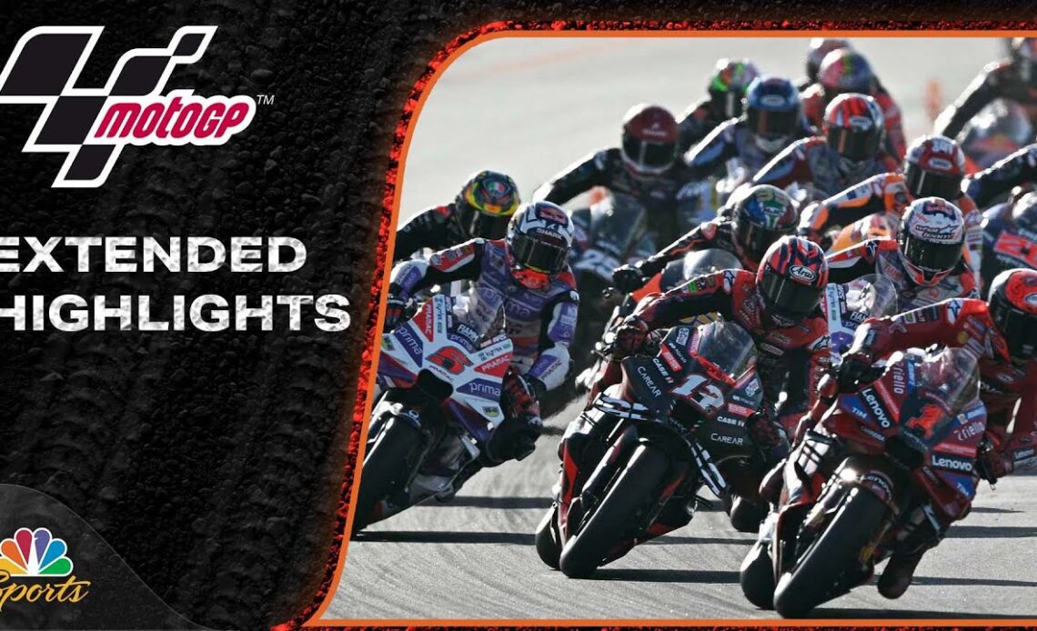 MotoGP EXTENDED HIGHLIGHTS: Valencia Grand Prix qualifying, sprint | 11/25/23 | Motorsports on NBC