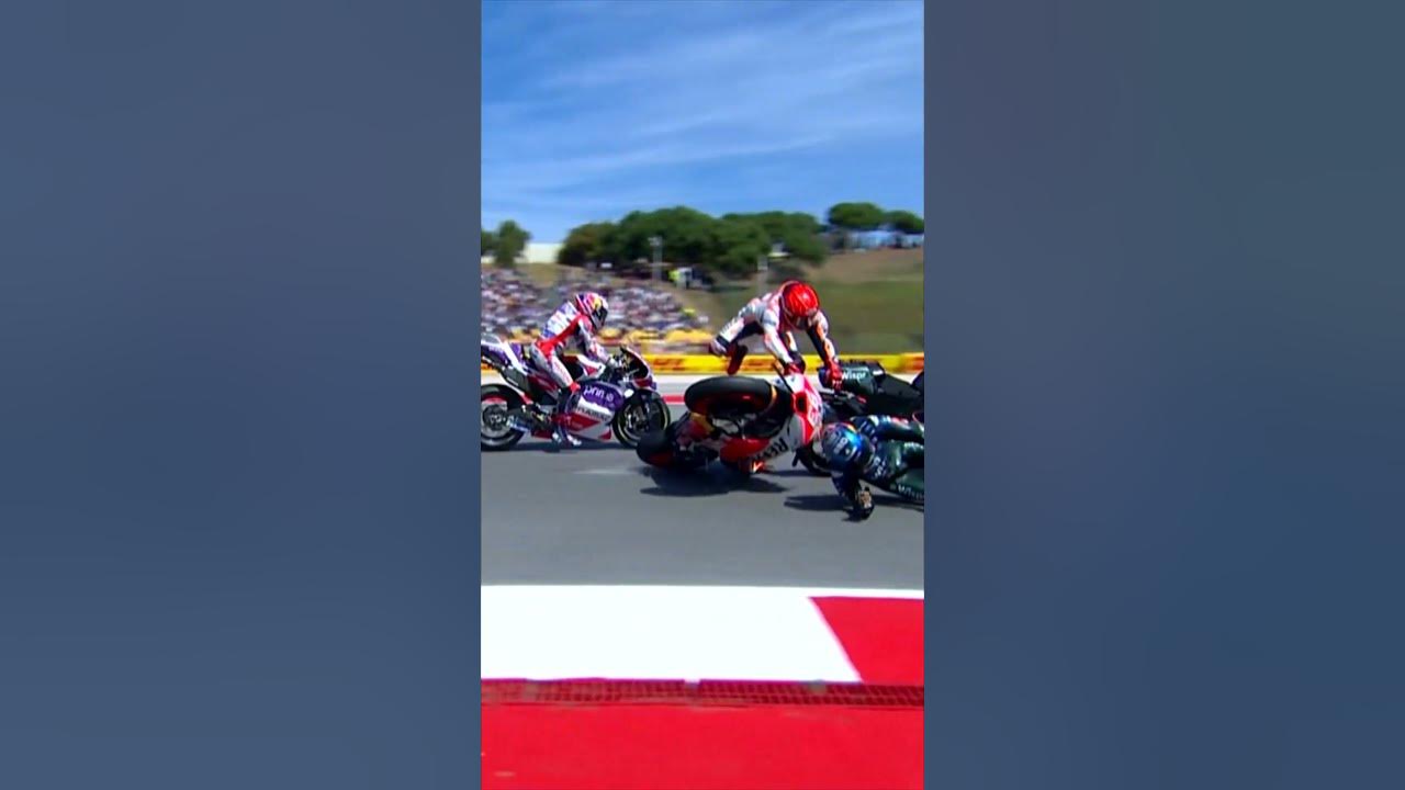 MotoGP is NOT for the faint of heart 🏍️😲