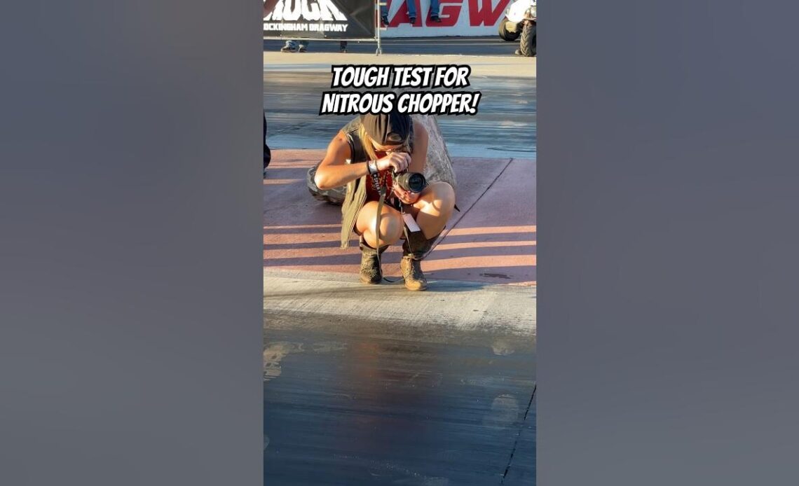Nitrous Chopper attracts crowd for very tough Race!
