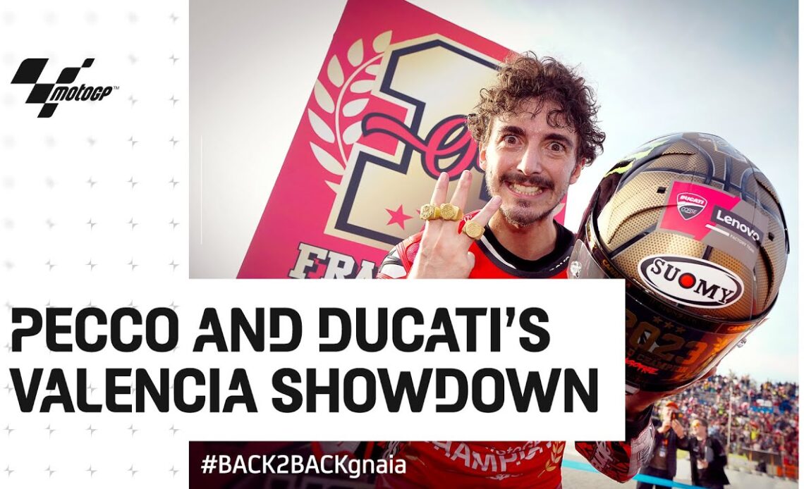 Pecco and Ducati's title-winning Valencia behind the scenes! 👀 | #BACK2BACKgnaia 🏆 🏆