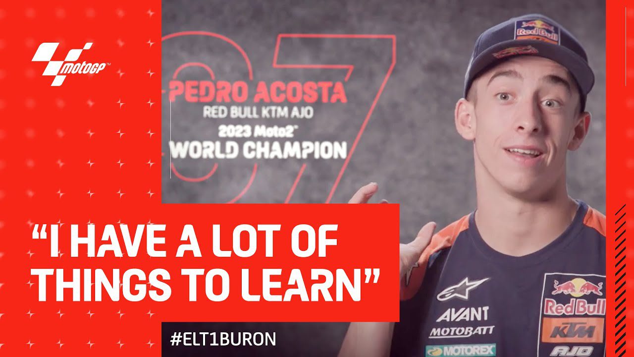 Pedro Acosta's World Champion Interview 🎙️ | #ELT1BURON 🦈