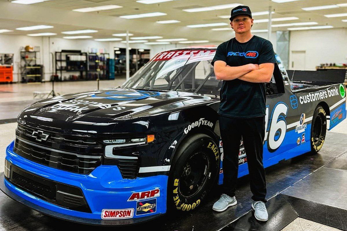 Petty family member Thad Moffitt joins NASCAR Truck Series in 2024