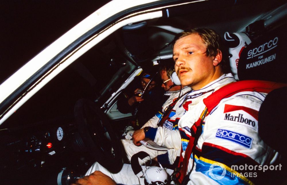 Kankkunen enjoyed the challenge of driving the fearsome, unsophisticated Group B machine