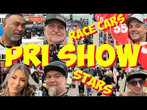Race Cars and Stars at the PRI Show