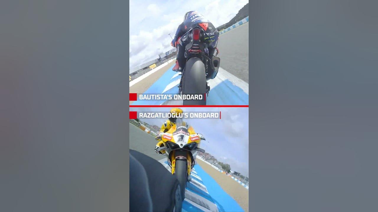 Razgatlioglu vs Bautista at Jerez from their POVs 🔥 | #ESPWorldSBK 🇪🇸