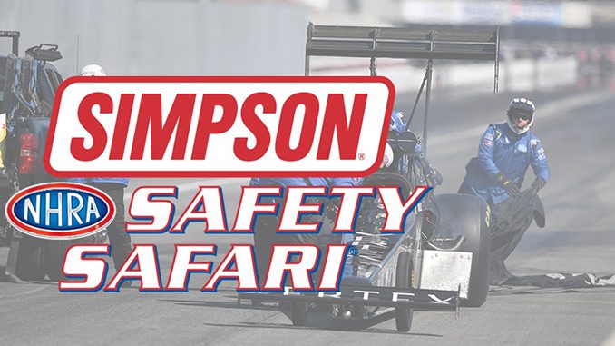 231207 Simpson Performance Products named Title Sponsor of NHRA Safety Safari [678]