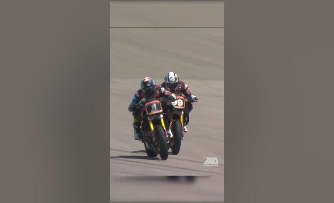 Tensions might be high on the track, but they quickly drop when off the track. #MotoAmerica