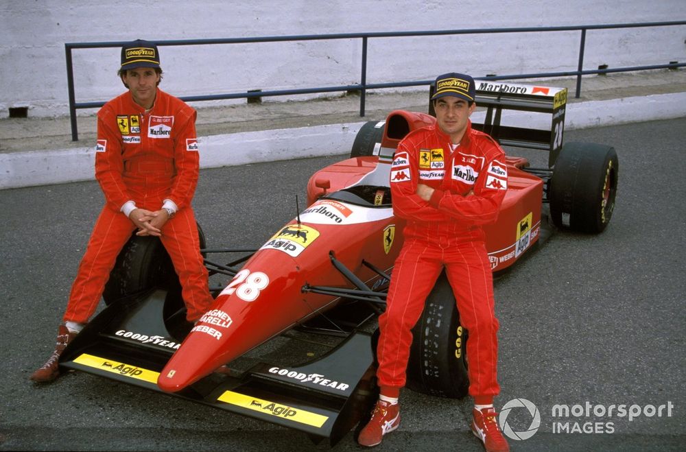 Alesi was initially wary when Berger joined him at Ferrari for 1993