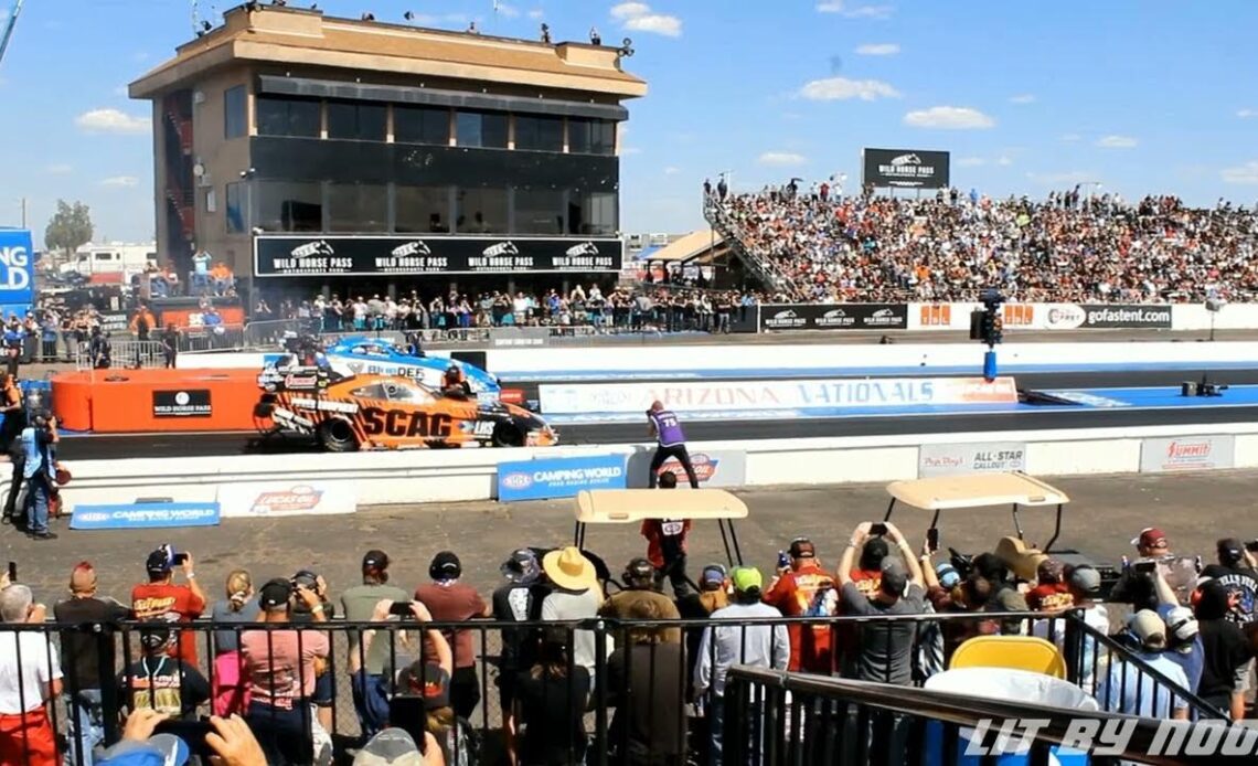 Tim Wilkerson, John Force, Funny Car, Qualifying Rnd 2, The Last Pass, The Arizona Nationals, Wild H