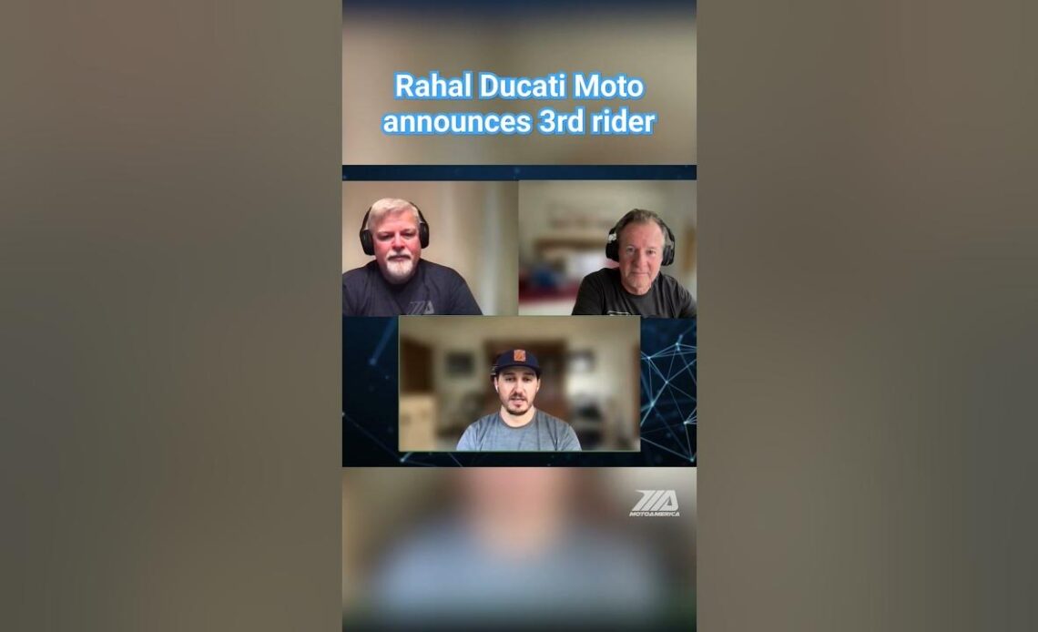 Watch the full interview on our channel now #motoamerica #rahal #Ducati