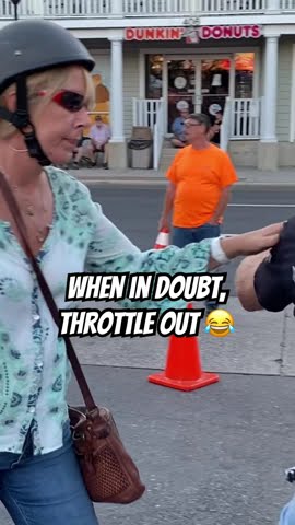 When in doubt, throttle out