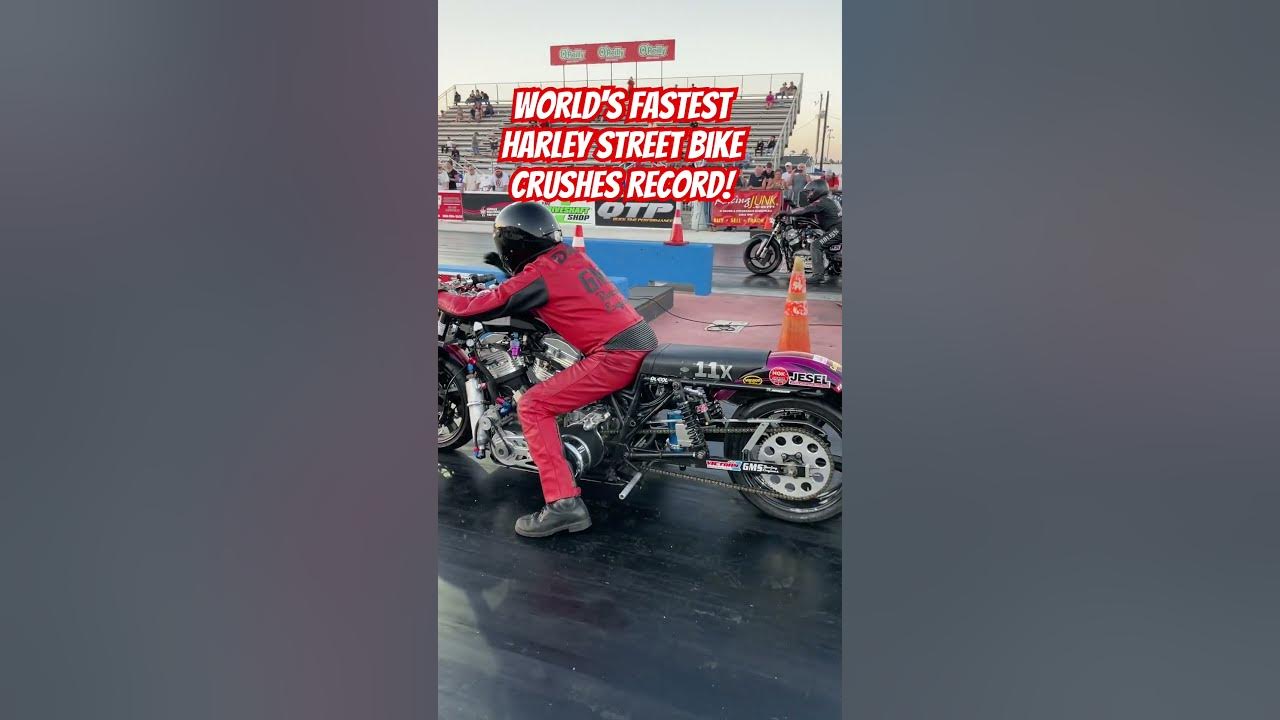 World's Fastest Harley Street Bike Crushes Record!