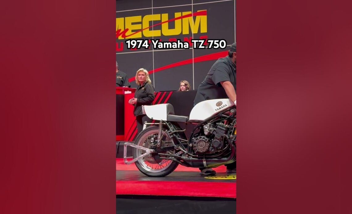 1974 Yamaha TZ 750 Stuns the Auctioneer! 😮