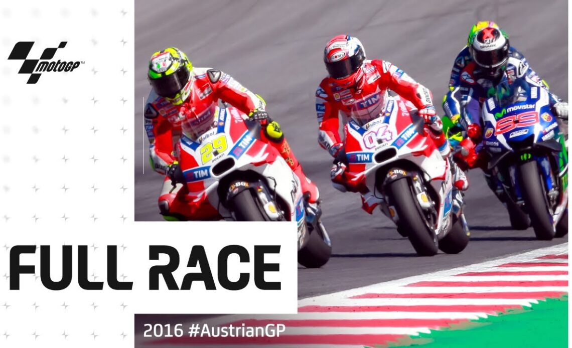 2016 #AustrianGP | MotoGP™ Full Race