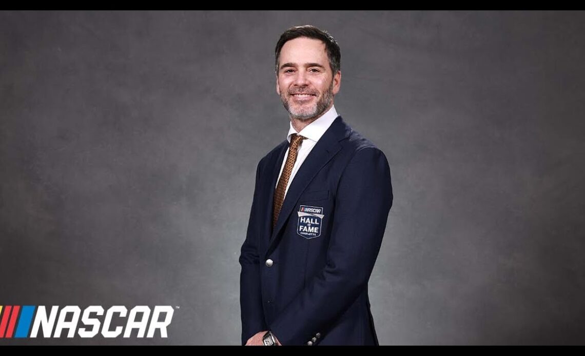 2024 Hall of Fame inductee Jimmie Johnson reveals biggest inspiration is wife, Chandra | NASCAR