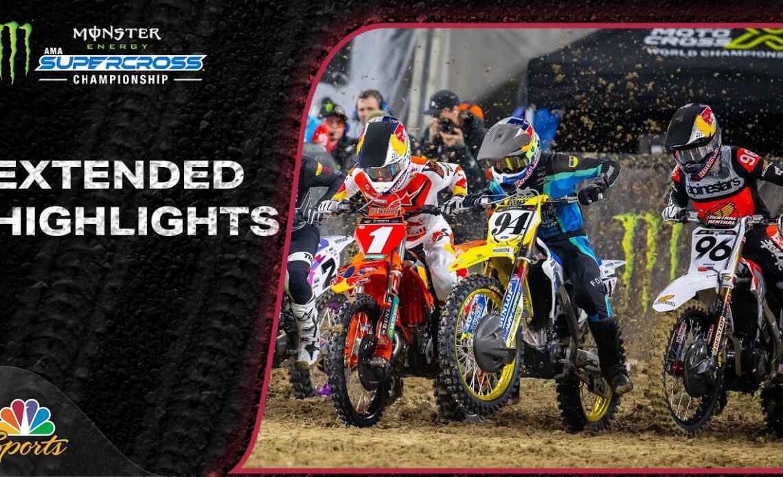 2024 Supercross EXTENDED HIGHLIGHTS: Round 3 in San Diego | 1/20/24 | Motorsports on NBC