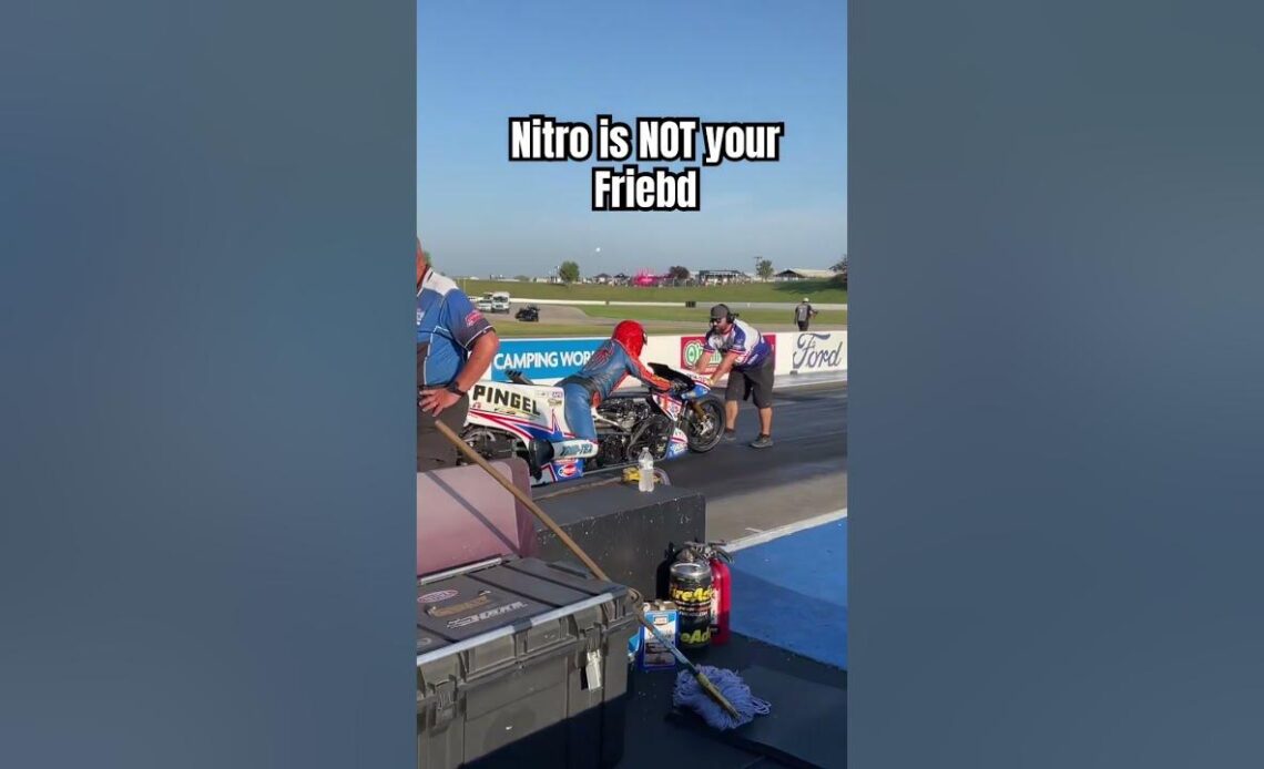 250+MPH Top Fuel Motorcycle Racing Gone Wrong 😮