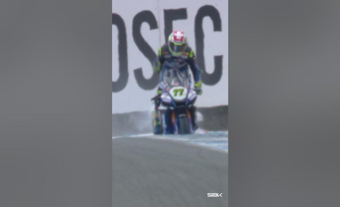 Aegerter's Jerez blow up chaos 💥 | #ESPWorldSBK 🇪🇸