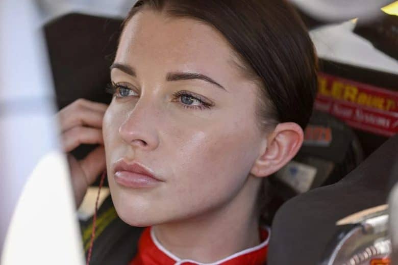 2022 ARCA Illinois State Fairgrounds Springfield Mile Amber Balcaen (Credit: Jeff Curry/ARCA Racing used with permission)