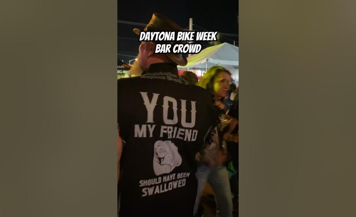 Bar Crowd Gets WILD at Daytona Bike Week