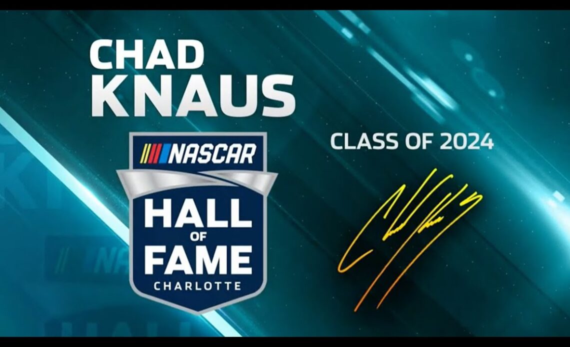 Chad Knaus' full NASCAR Hall of Fame speech