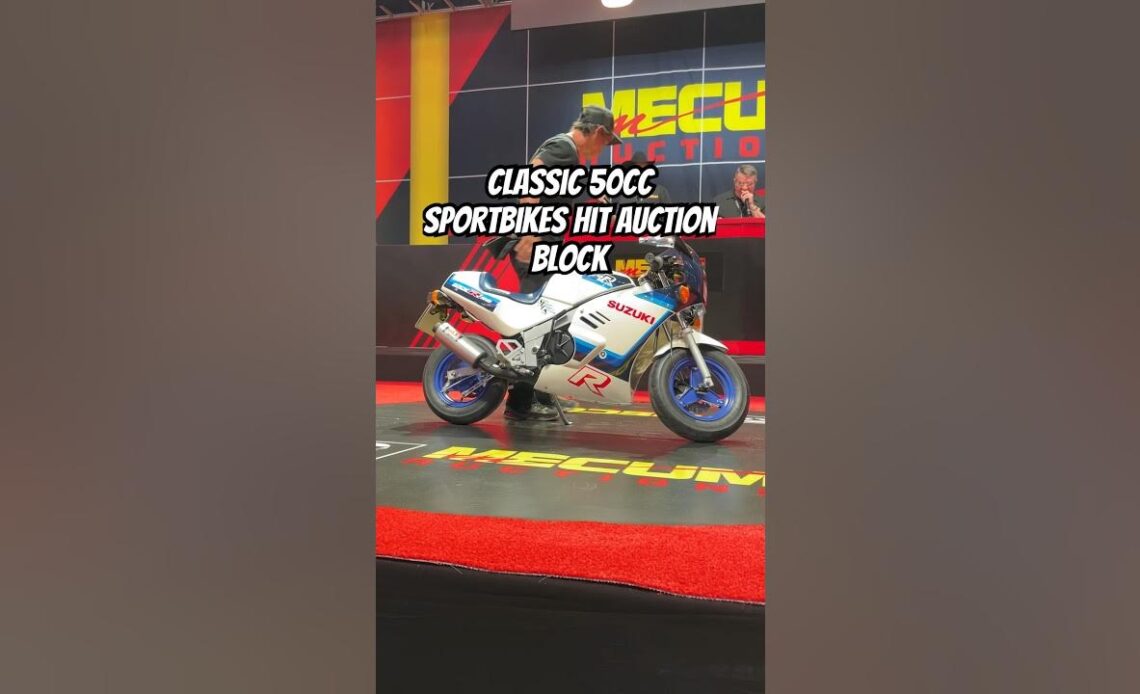 Classic 50 cc Two Stroke Sport Bikes Hit Auction Block