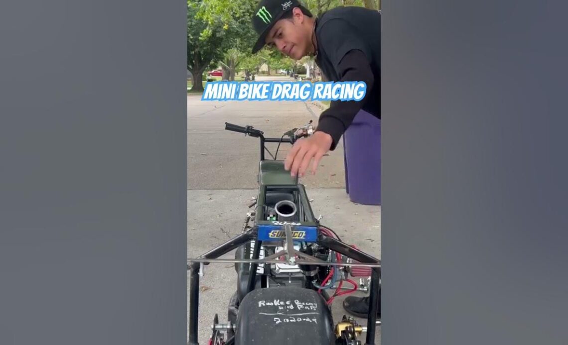Dialing in a New Build For this Mini Bike Drag Racer!