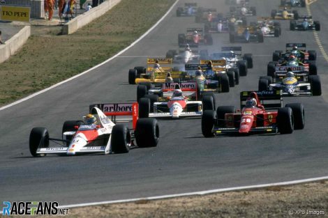 Start, Jerez, 1989