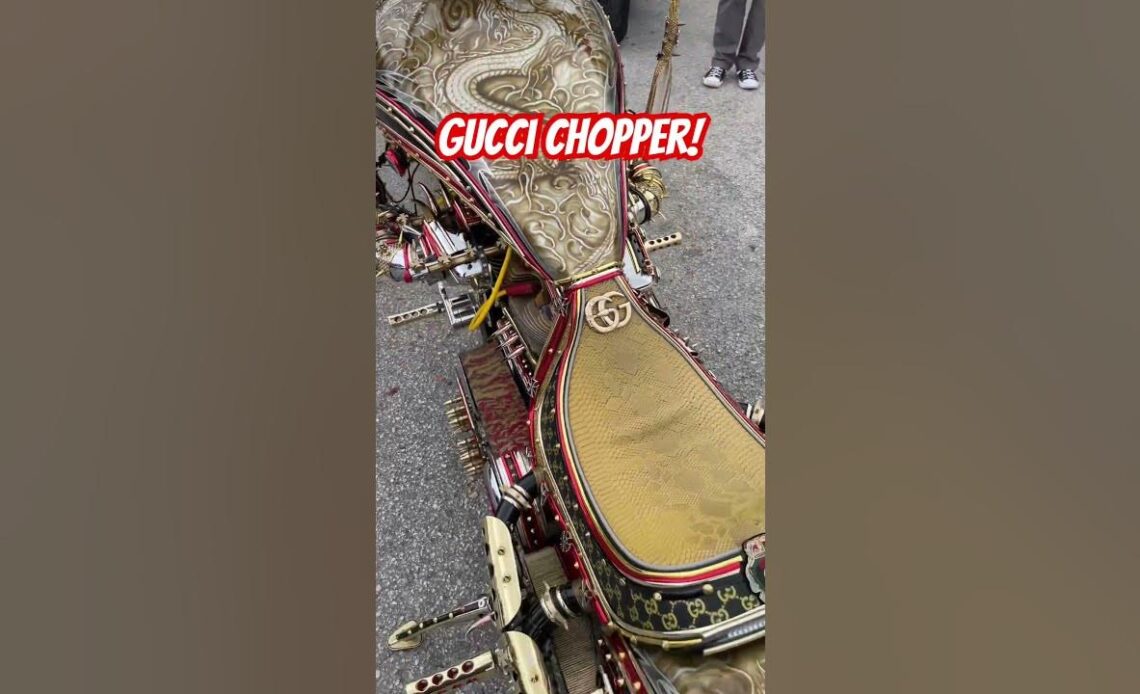 Gucci Chopper is One of a Kind!