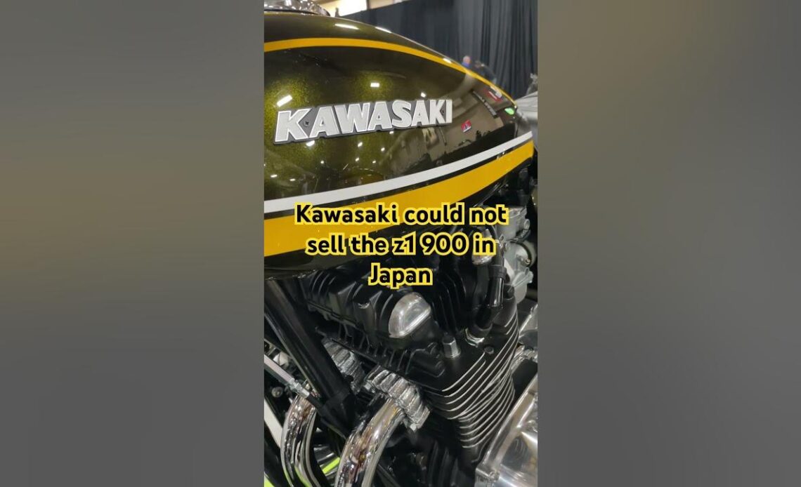 His Theory on Why Kawasaki Could not sell the Z1 in Japan 🇯🇵