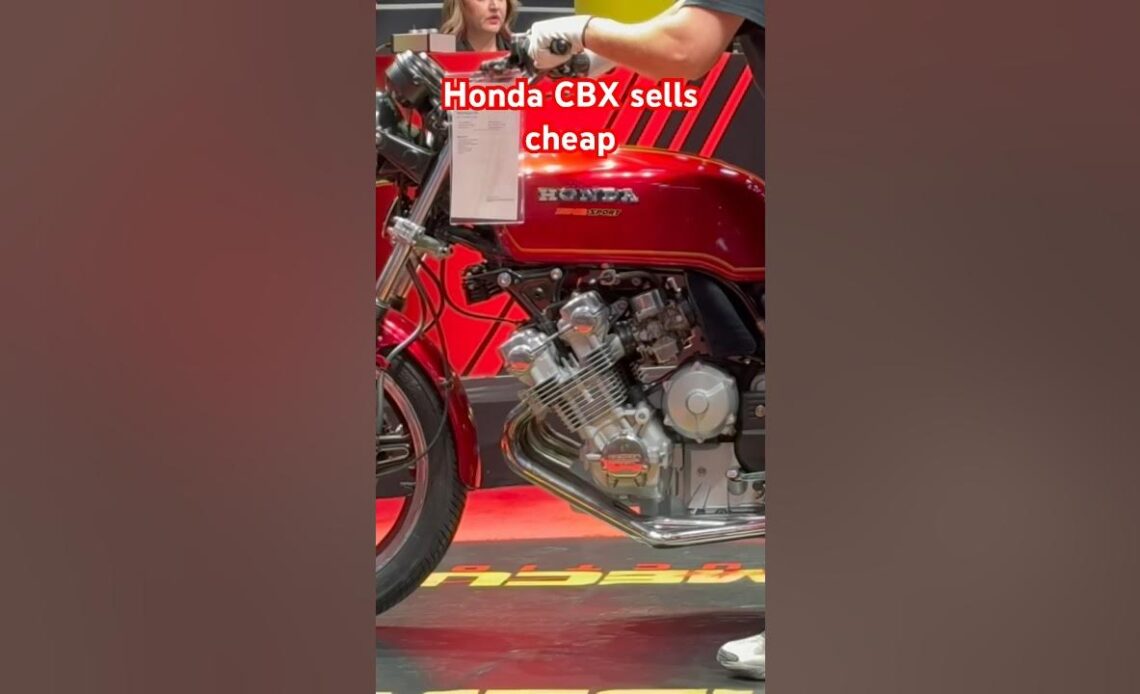 Honda CBX 1000 Sells Cheap 😮