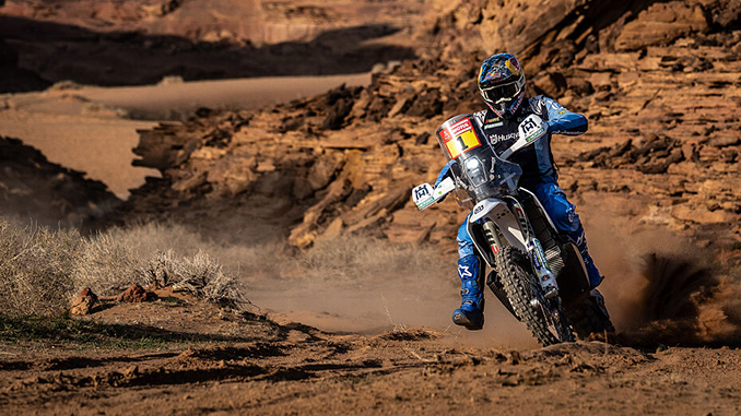 Husqvarna Factory Racing complete challenging Stage One at Dakar 2024