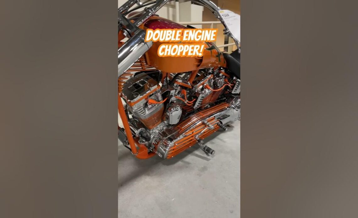 Incredible Double Engine Chopper!