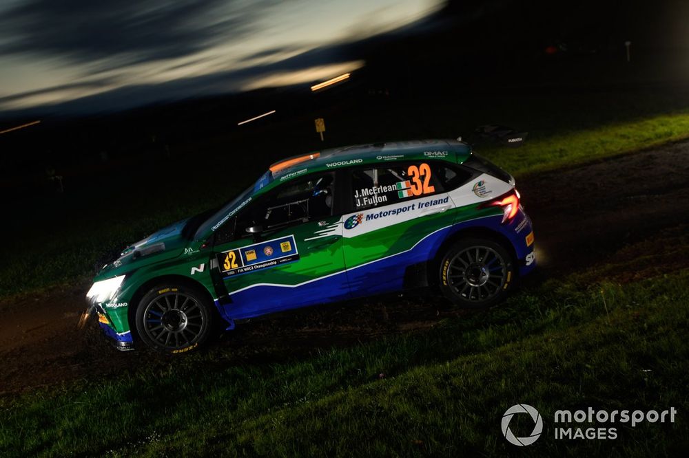 Joshua McErlean, James Fulton, Motorsport Ireland Rally Academy Hyundai i20 N Rally2