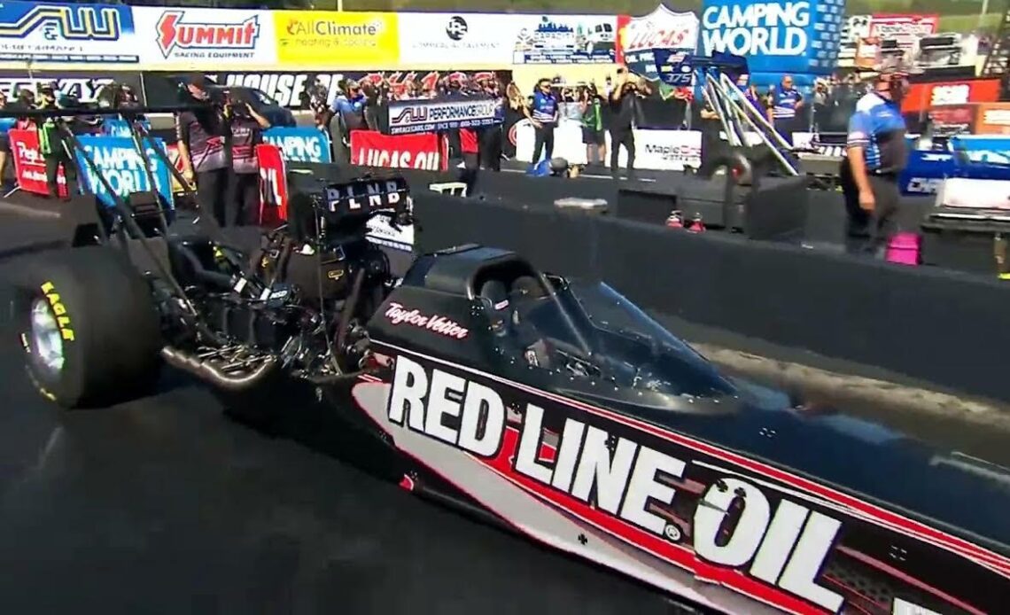 Jeff Chatterson 5 329 272 12, Taylor Vetter Ka BANG, Top Alcohol Dragster, Rnd 1 Eliminations, Pep B