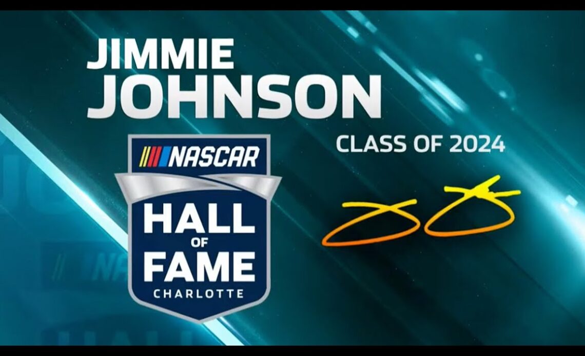 Jimmie Johnson's full NASCAR Hall of Fame speech