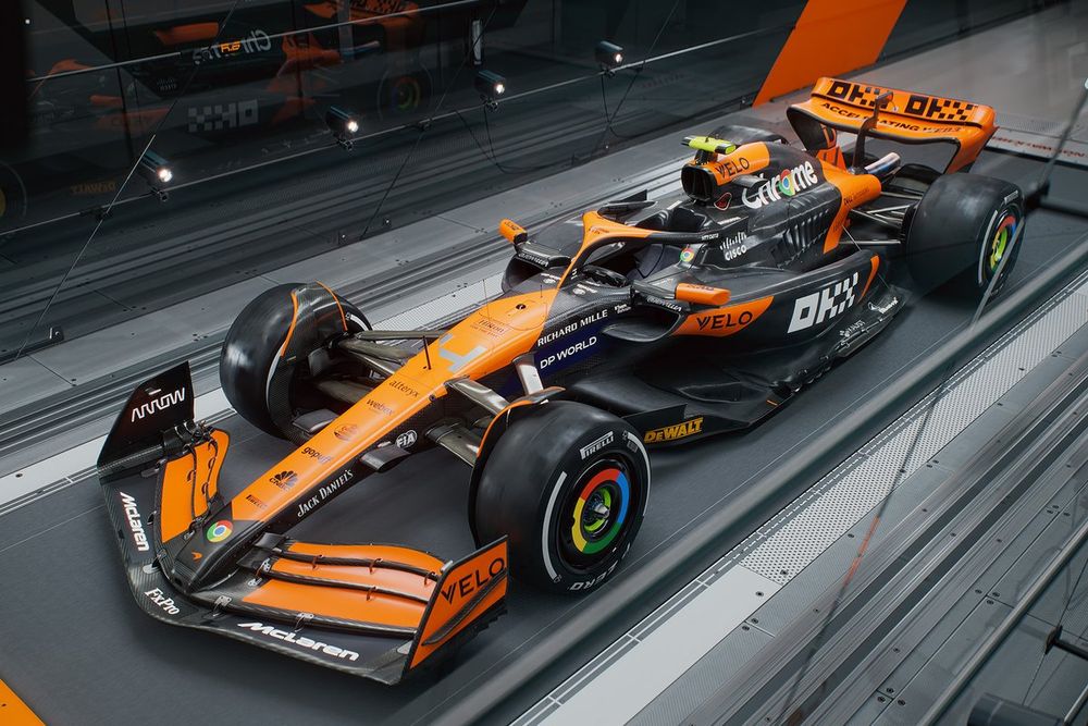 Lando Norris, McLaren livery