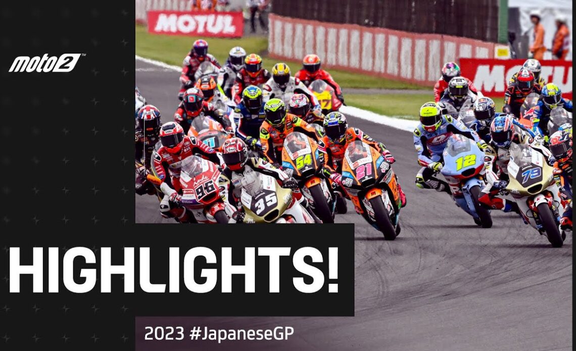 Moto2™ Race Highlights 👊 | 2023 #JapaneseGP 🇯🇵