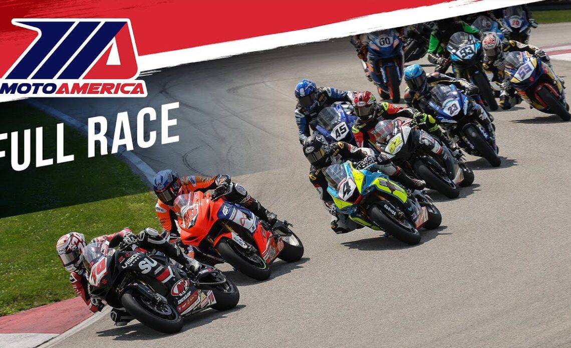 MotoAmerica Supersport Race 1 at Pittsburgh 2023