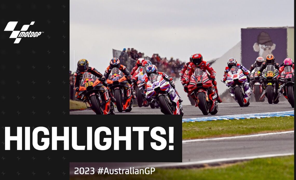 MotoGP™ Race Highlights 🔥 | 2023 #AustralianGP