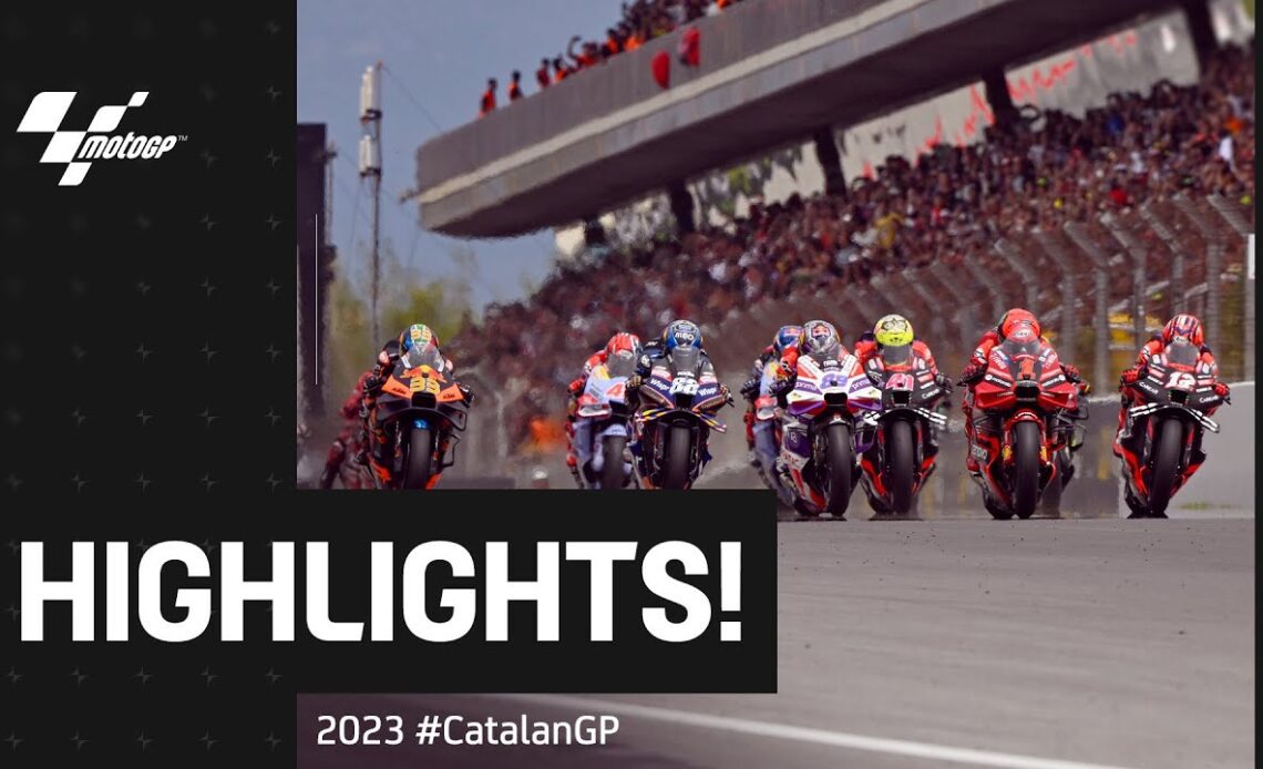 MotoGP™ Race Highlights 👀 | 2023 #CatalanGP 🏁