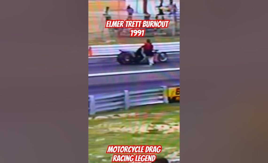 Nothing Sounded Quite Like an Elmer Trett Top Fuel Motorcycle Burnout!