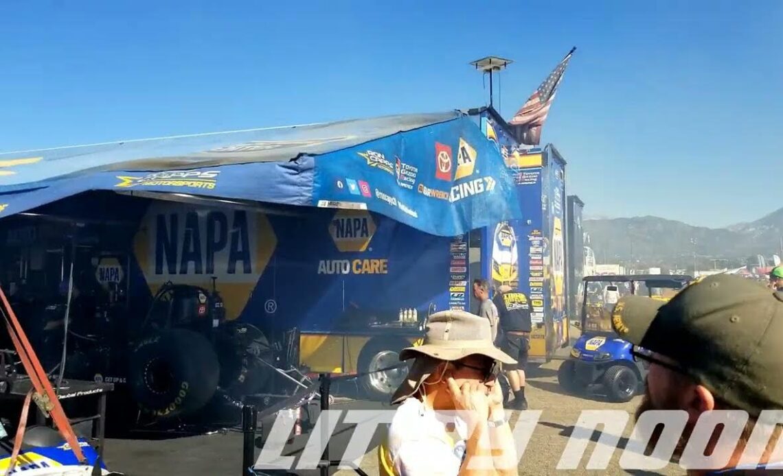 Ron Capps, Funny Car, Warm Up, In N Out Burger NHRA Finals, In N Out Burger Pomona Dragstrip, Pomona