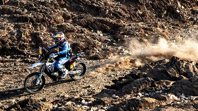 Second Place for Luciano Benavides on Stage Eight at Dakar 2024