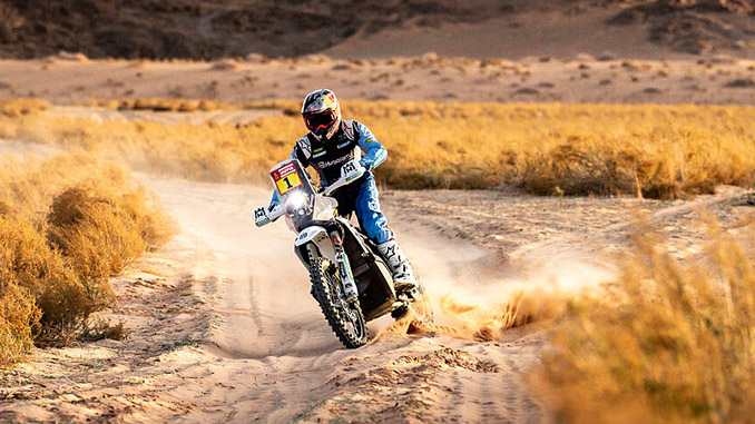 Sixth Place for Luciano Benavides on Dakar Rally Stage 10