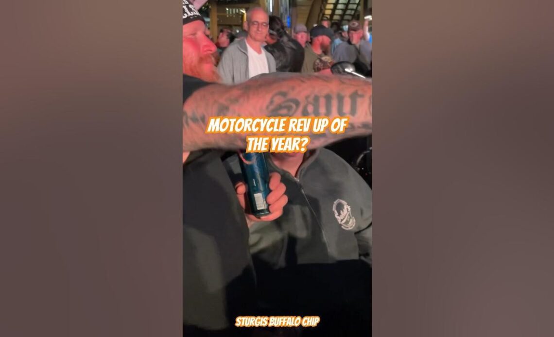 Sturgis Bike Tries to Destroy His Bike! 😮 👂