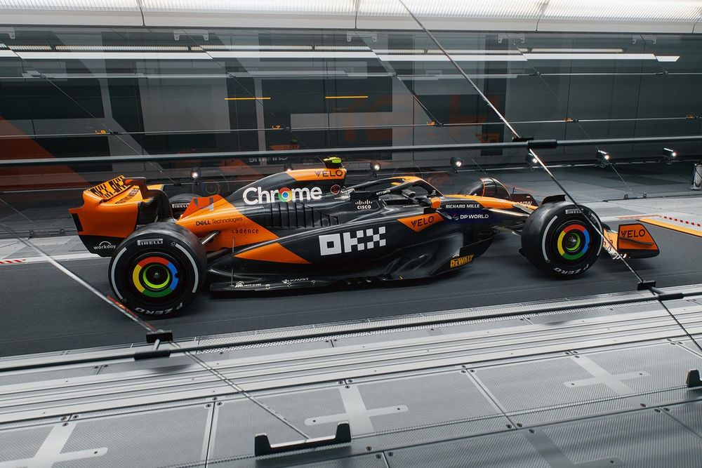 Lando Norris, McLaren livery