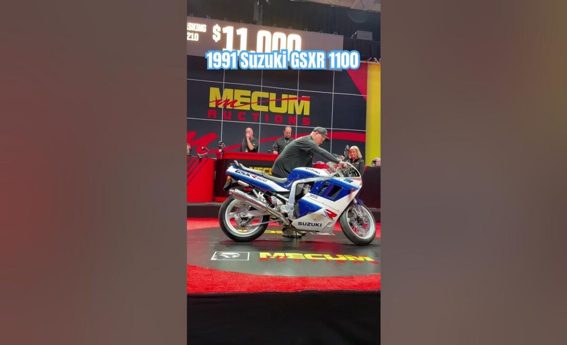 What will this 1991 Suzuki GSXR 1100 sell for? 🤷🏻‍♂️