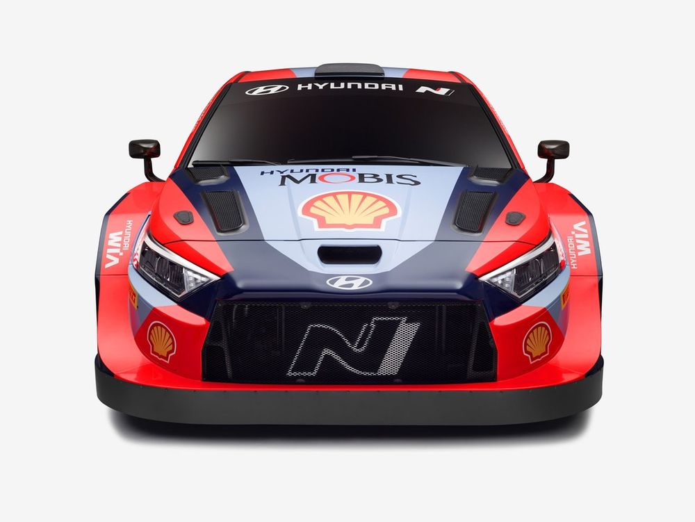 Hyundai i20 N Rally1 Hybrid livery
