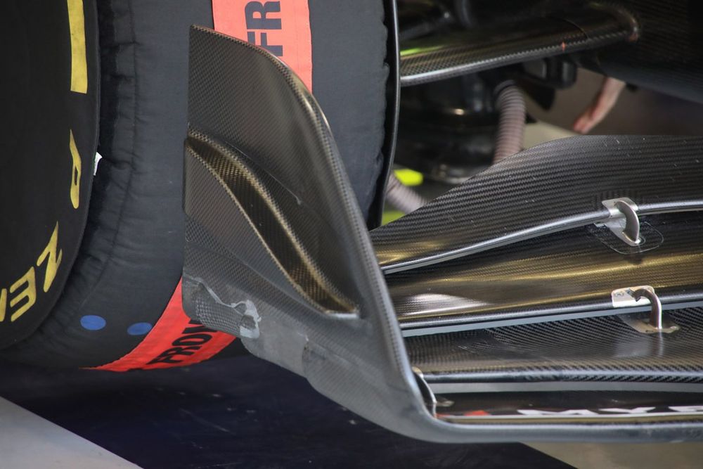 Williams FW46 front wing detail
